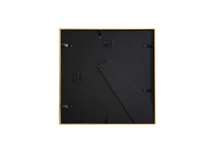 Κορνίζα τοίχου μεταλλική χρυσή με ακρυλικό τζάμι 30x30εκ. Κορνίζα τοίχου μεταλλική χρυσή με ακρυλικό τζάμι 30x30εκ.