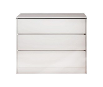 Συρταριέρα 3 συρταριών Nextdeco MDF λευκή Υ67×80×40εκ. Συρταριέρα 3 συρταριών Nextdeco MDF λευκή Υ67×80×40εκ.