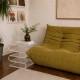 Τραπεζάκι - Κομοδίνο Nextdeco S Shape ακρυλικό διάφανο Υ43x34x30εκ. Τραπεζάκι - Κομοδίνο Nextdeco S Shape ακρυλικό διάφανο Υ43x34x30εκ.