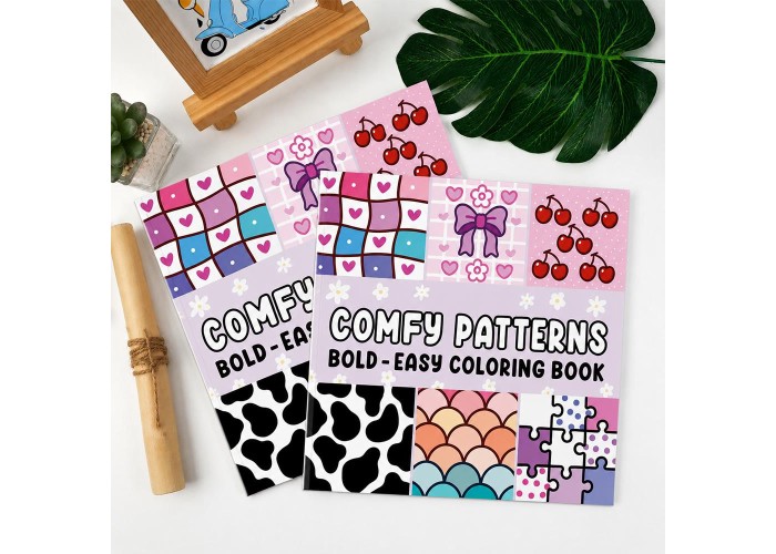Colouring book Βιβλία χρωματισμού Μοτίβα 21x21εκ., 44 φύλλα Colouring book Βιβλία χρωματισμού Μοτίβα 21x21εκ., 44 φύλλα