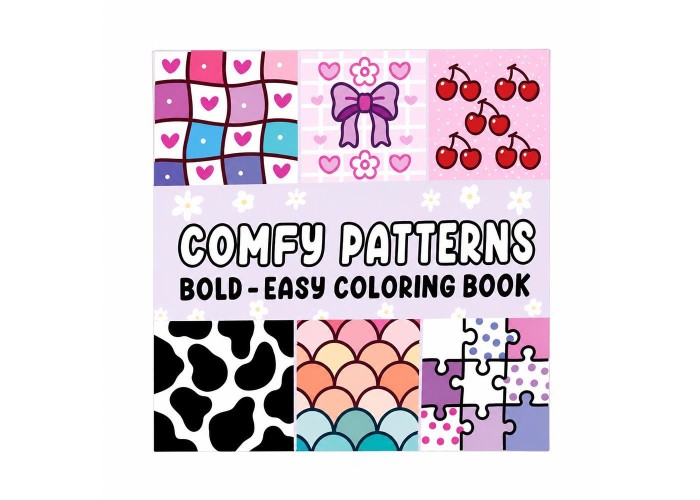 Colouring book Βιβλία χρωματισμού Μοτίβα 21x21εκ., 44 φύλλα Colouring book Βιβλία χρωματισμού Μοτίβα 21x21εκ., 44 φύλλα