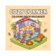 Colouring book Βιβλία χρωματισμού Γωνία Σπιτιού 21x21εκ., 44 φύλλα Colouring book Βιβλία χρωματισμού Γωνία Σπιτιού 21x21εκ., 44 φύλλα