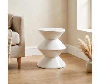 Σκαμπό Nextdeco PP λευκό 36x36xΥ45εκ. Σκαμπό Nextdeco PP λευκό 36x36xΥ45εκ.