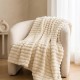 Κουβέρτα faux fur λευκή 150x200εκ.