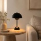 Φωτιστικό επιτραπέζιο Nextdeco LED μεταλλικό και ακρυλικό μαύρο αφής Φ18xΥ31εκ. Φωτιστικό επιτραπέζιο Nextdeco LED μεταλλικό και ακρυλικό μαύρο αφής Φ18xΥ31εκ.