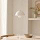 Φωτιστικό οροφής κρεμαστό Nextdeco μεταλλικό και ακρυλικό λευκό Φ23εκ. Φωτιστικό οροφής κρεμαστό Nextdeco μεταλλικό και ακρυλικό λευκό Φ23εκ.
