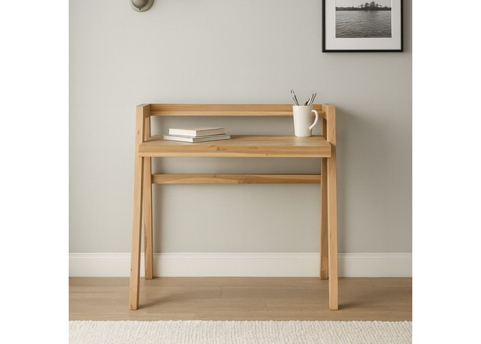 Γραφείο Nextdeco ανακυκλωμένο ξύλο teak Υ100x100x50εκ.