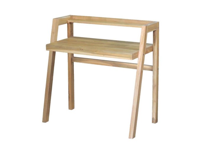 Γραφείο Nextdeco ανακυκλωμένο ξύλο teak Υ100x100x50εκ.