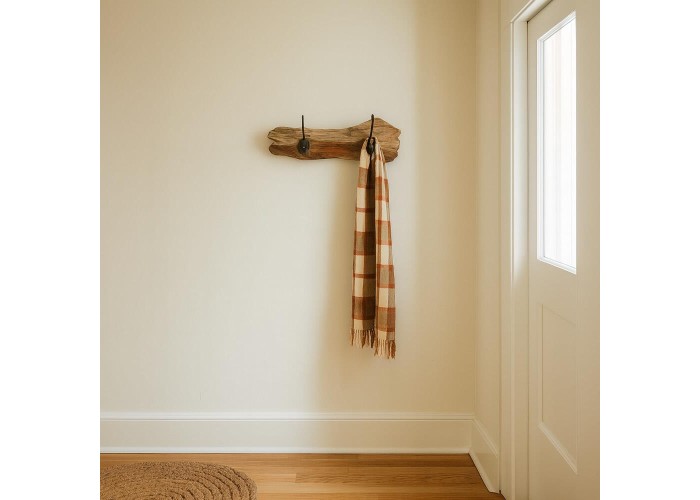 Κρεμάστρα τοίχου Nextdeco ξύλο teak μονός γάντζος Υ11×40×10εκ. Κρεμάστρα τοίχου Nextdeco ξύλο teak μονός γάντζος Υ11×40×10εκ.