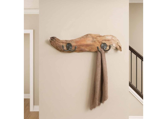 Κρεμάστρα τοίχου Nextdeco ξύλο teak διπλός γάντζος Υ11×40×10εκ. Κρεμάστρα τοίχου Nextdeco ξύλο teak διπλός γάντζος Υ11×40×10εκ.