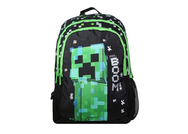 Bagtrotter τσάντα πλάτης Minecraft  με2 θήκες Υ44x32x20εκ. Bagtrotter τσάντα πλάτης Minecraft  με2 θήκες Υ44x32x20εκ.