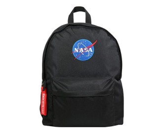 Bagtrotter τσάντα πλάτης ΝΑSA μαύρη Υ42x28x16εκ. Bagtrotter τσάντα πλάτης ΝΑSA μαύρη Υ42x28x16εκ.