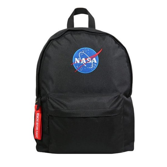 Bagtrotter τσάντα πλάτης ΝΑSA μαύρη Υ42x28x16εκ. Bagtrotter τσάντα πλάτης ΝΑSA μαύρη Υ42x28x16εκ.