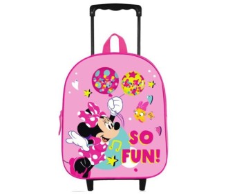 Bagtrotter τρόλευ νηπίου Minnie pink Y32x25x12εκ.