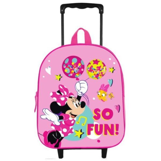 Bagtrotter τρόλευ νηπίου Minnie pink Y32x25x12εκ. Bagtrotter τρόλευ νηπίου Minnie pink Y32x25x12εκ.