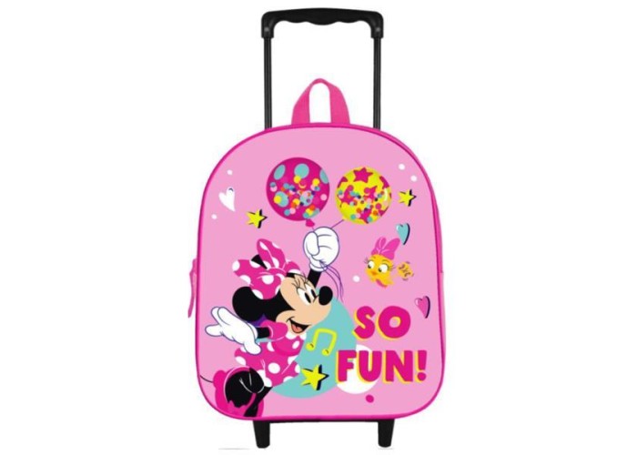 Bagtrotter τρόλευ νηπίου Minnie pink Y32x25x12εκ. Bagtrotter τρόλευ νηπίου Minnie pink Y32x25x12εκ.