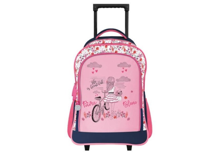 Βagtrotter τσάντα τρόλευ Poivre Blanc Blue Υ43x32x15εκ. Βagtrotter τσάντα τρόλευ Poivre Blanc Blue Υ43x32x15εκ.