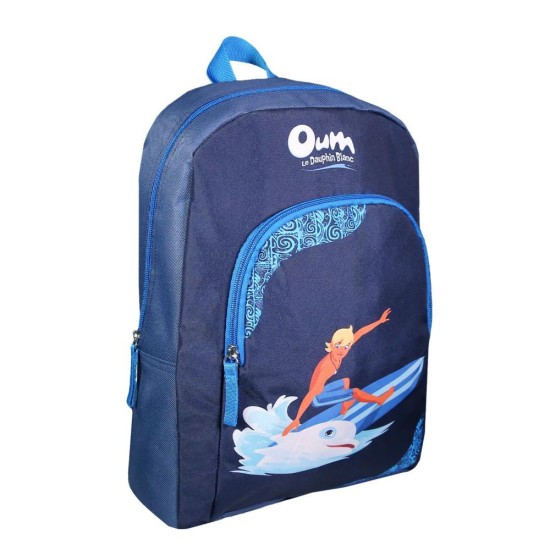 Bagtrotter τσάντα πλάτης νηπίου Oum Le Dauphin Blue Υ31x24x8εκ. Bagtrotter τσάντα πλάτης νηπίου Oum Le Dauphin Blue Υ31x24x8εκ.