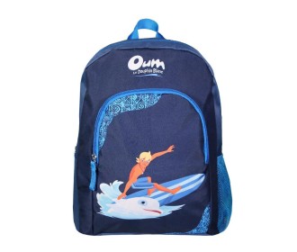Bagtrotter τσάντα πλάτης νηπίου Oum Le Dauphin Blue Υ31x24x8εκ.