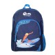 Bagtrotter τσάντα πλάτης νηπίου Oum Le Dauphin Blue Υ31x24x8εκ.