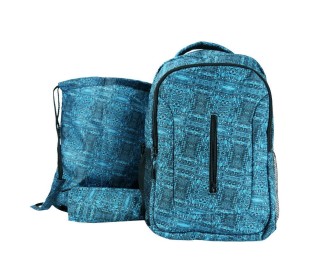 Σακίδιο τσάντα γυμναστικής - μολυβοθήκη No Name Green Σακίδιο τσάντα γυμναστικής - μολυβοθήκη No Name Green