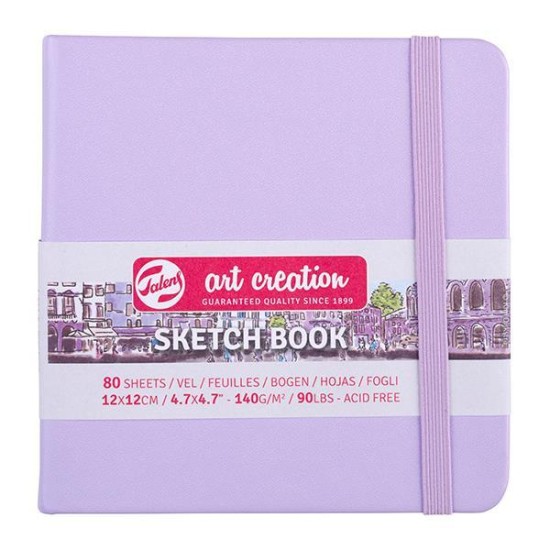 Talens Sketch book βιολετί 80φυλ. 12x12εκ. 140γρ. Talens Sketch book βιολετί 80φυλ. 12x12εκ. 140γρ.