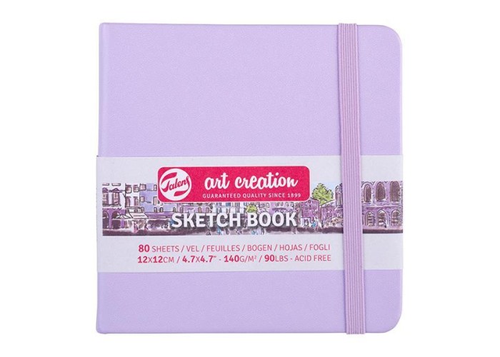Talens Sketch book βιολετί 80φυλ. 12x12εκ. 140γρ. Talens Sketch book βιολετί 80φυλ. 12x12εκ. 140γρ.