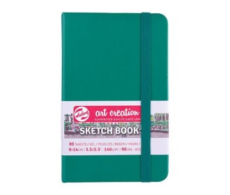 Talens Sketch book πράσινο του δάσους 80φυλ. 9x14εκ. 140γρ. Talens Sketch book πράσινο του δάσους 80φυλ. 9x14εκ. 140γρ.