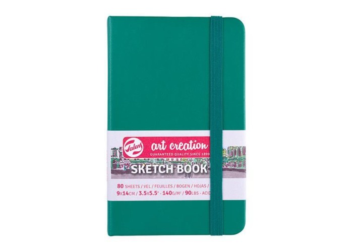 Talens Sketch book πράσινο του δάσους 80φυλ. 9x14εκ. 140γρ. Talens Sketch book πράσινο του δάσους 80φυλ. 9x14εκ. 140γρ.