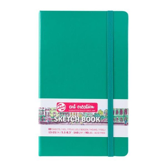 Talens Sketch book πράσινο του δάσους 80φυλ. 13x21εκ. 140γρ. Talens Sketch book πράσινο του δάσους 80φυλ. 13x21εκ. 140γρ.