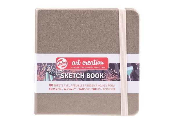 Talens Sketch book ρόζ σαμπανέ 80φυλ. 12x12εκ. 140γρ. Talens Sketch book ρόζ σαμπανέ 80φυλ. 12x12εκ. 140γρ.
