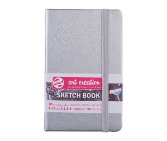 Talens Sketch book ασημί 80φυλ. 9x14εκ. 140γρ. Talens Sketch book ασημί 80φυλ. 9x14εκ. 140γρ.