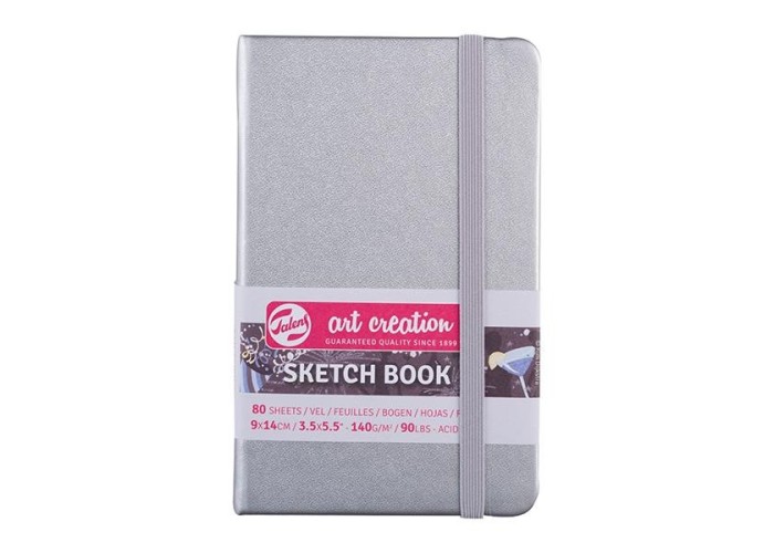 Talens Sketch book ασημί 80φυλ. 9x14εκ. 140γρ. Talens Sketch book ασημί 80φυλ. 9x14εκ. 140γρ.