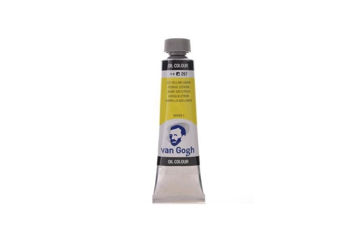 Talens van gogh χρώμα λαδιού 267 azo yellow lemon 20ml