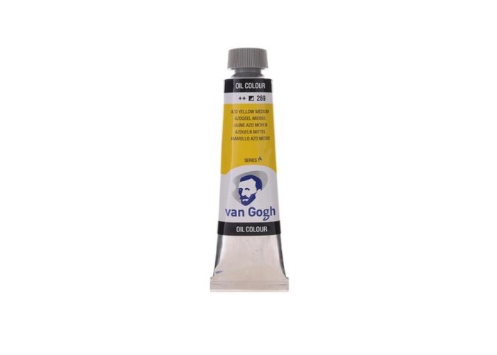 Talens van gogh χρώμα λαδιού 269 azo yellow medium 20ml Talens van gogh χρώμα λαδιού 269 azo yellow medium 20ml