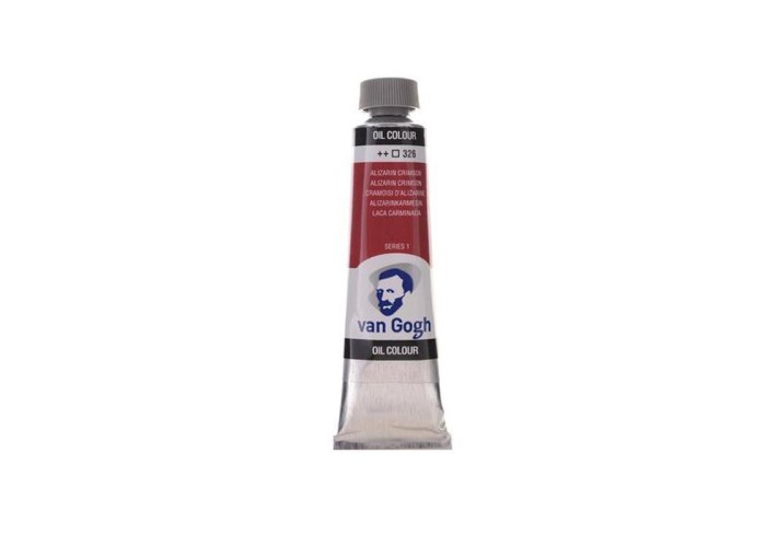 Talens van gogh χρώμα λαδιού 326 alizarin crimson 20ml