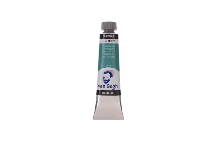 Talens van gogh χρώμα λαδιού 522 turquoise blue 20ml