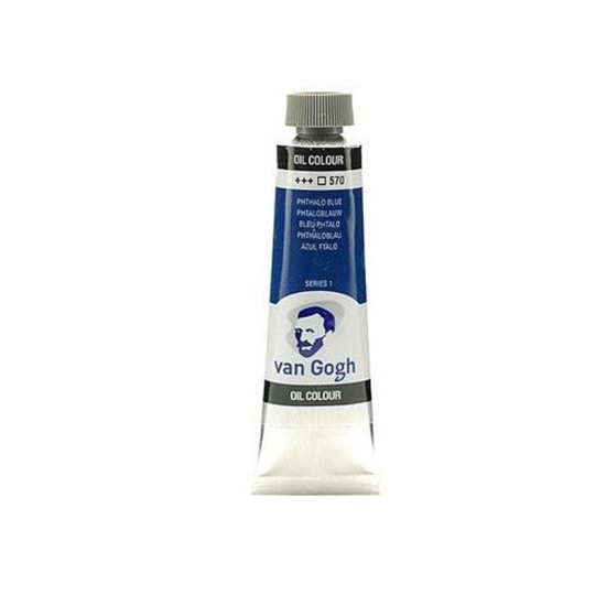 Talens van gogh χρώμα λαδιού 570 phthalo blue 20ml Talens van gogh χρώμα λαδιού 570 phthalo blue 20ml