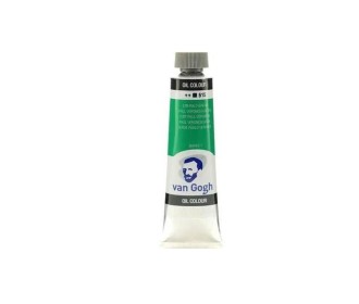 Talens van gogh χρώμα λαδιού 615 permanent green medium 20ml