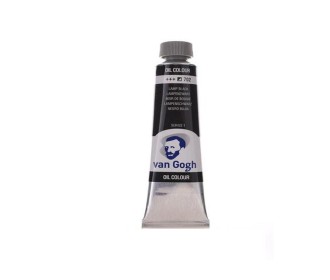 Talens van gogh χρώμα λαδιού 702 lamp black 20ml Talens van gogh χρώμα λαδιού 702 lamp black 20ml