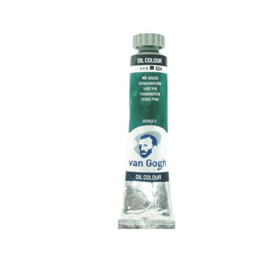 Talens van gogh χρώμα λαδιού 654 fir green 20ml Talens van gogh χρώμα λαδιού 654 fir green 20ml