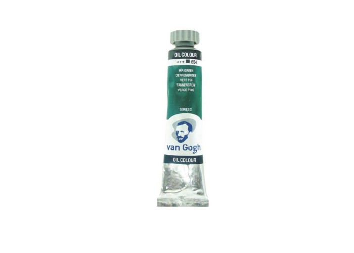 Talens van gogh χρώμα λαδιού 654 fir green 20ml Talens van gogh χρώμα λαδιού 654 fir green 20ml