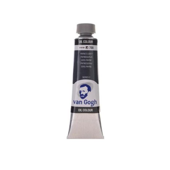 Talens van gogh χρώμα λαδιού 708 payne's grey 20ml Talens van gogh χρώμα λαδιού 708 payne's grey 20ml