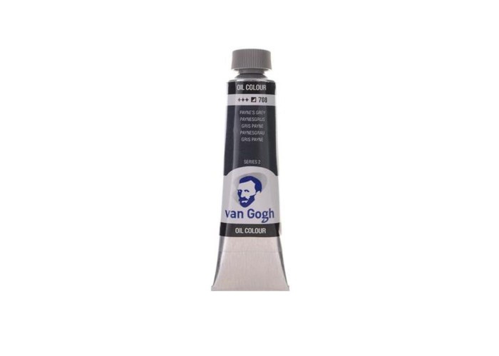 Talens van gogh χρώμα λαδιού 708 payne's grey 20ml Talens van gogh χρώμα λαδιού 708 payne's grey 20ml