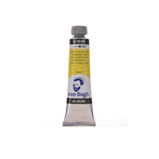 Talens van gogh χρώματα λαδιού 60ml (208-Cadmium yellow light) Talens van gogh χρώματα λαδιού 60ml (208-Cadmium yellow light)