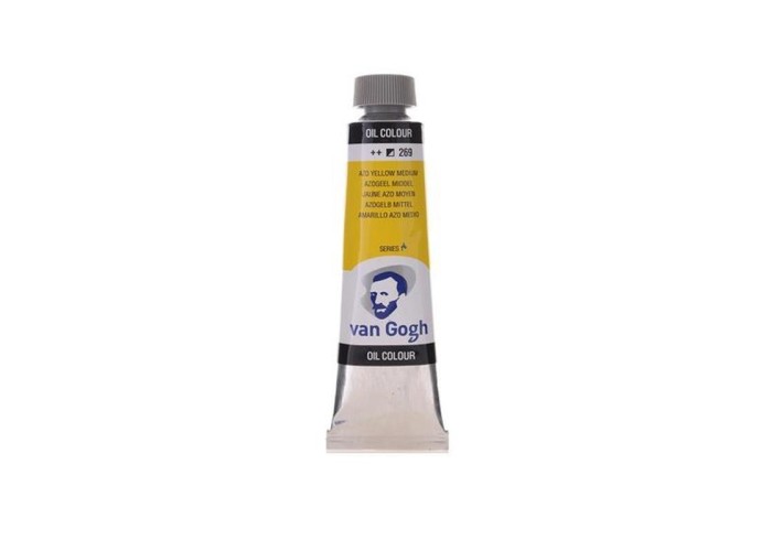 Talens van gogh χρώματα λαδιού 60ml (269-Azo yellow medium) Talens van gogh χρώματα λαδιού 60ml (269-Azo yellow medium)