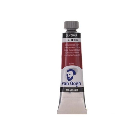 Talens van gogh χρώματα λαδιού 60ml (306-Cadmium red deep) Talens van gogh χρώματα λαδιού 60ml (306-Cadmium red deep)