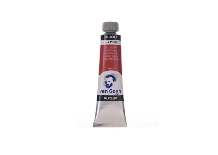Talens van gogh χρώματα λαδιού 60ml (313-Azo red deep) Talens van gogh χρώματα λαδιού 60ml (313-Azo red deep)