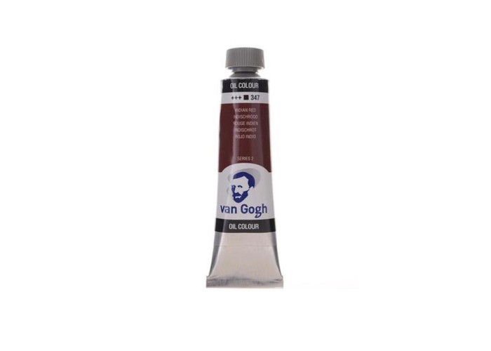 Talens van gogh χρώματα λαδιού 60ml (347-Indian red) Talens van gogh χρώματα λαδιού 60ml (347-Indian red)