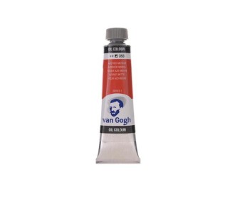 Talens van gogh χρώματα λαδιού 60ml (393-Azo red medium)